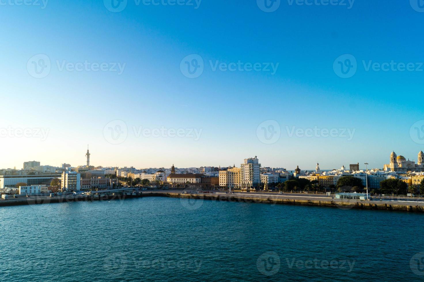 a cidade de cadiz espanha andaluzia foto