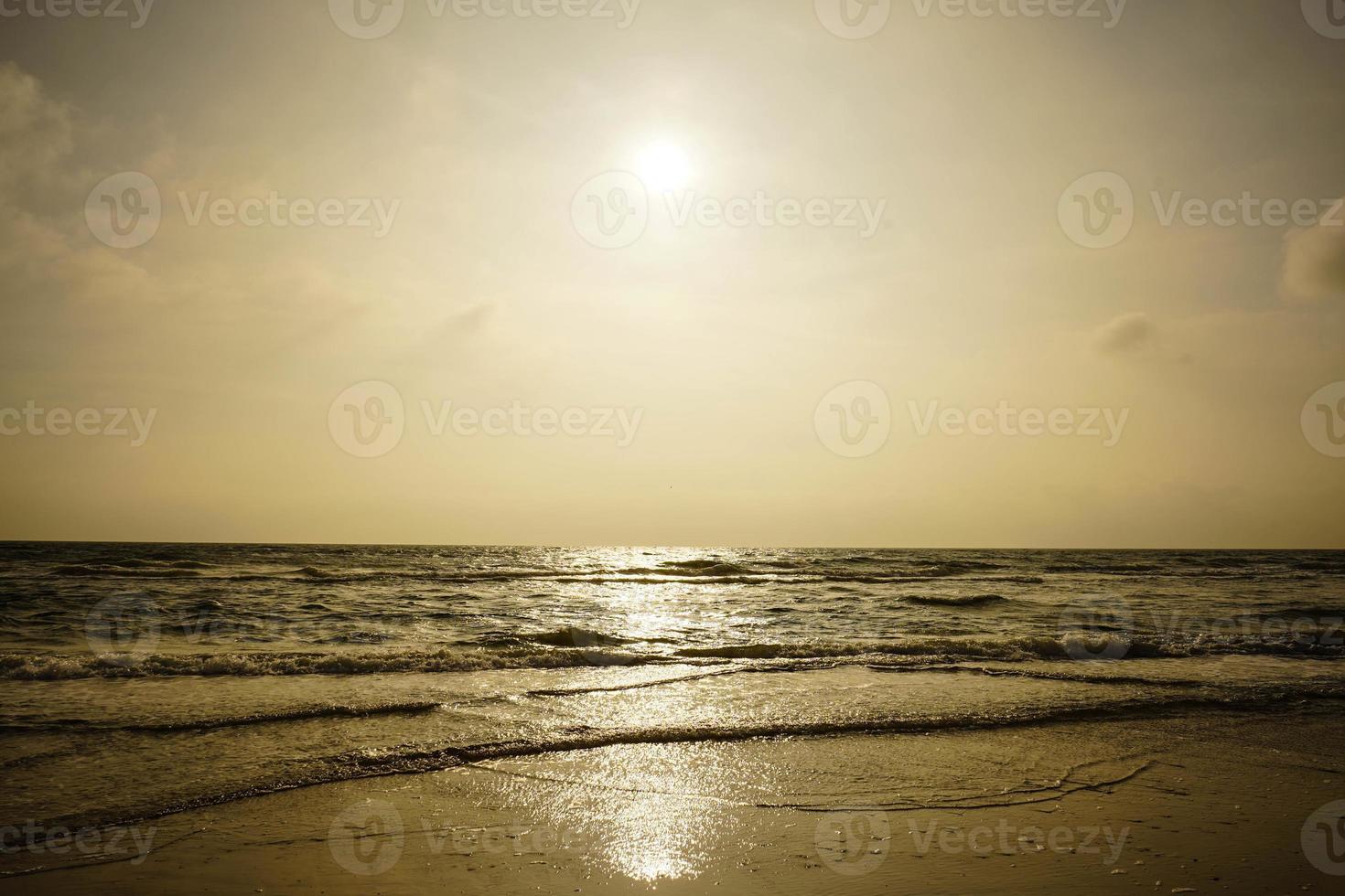 na praia de Blavand Ho Dinamarca foto