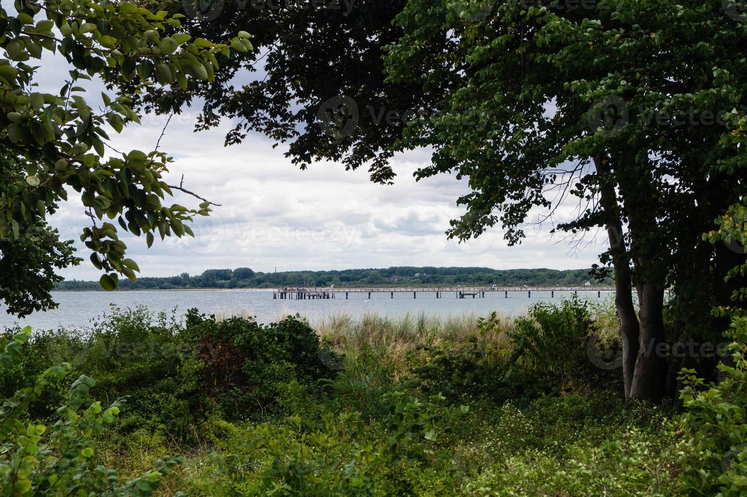 na praia em boltenhagen alemanha foto