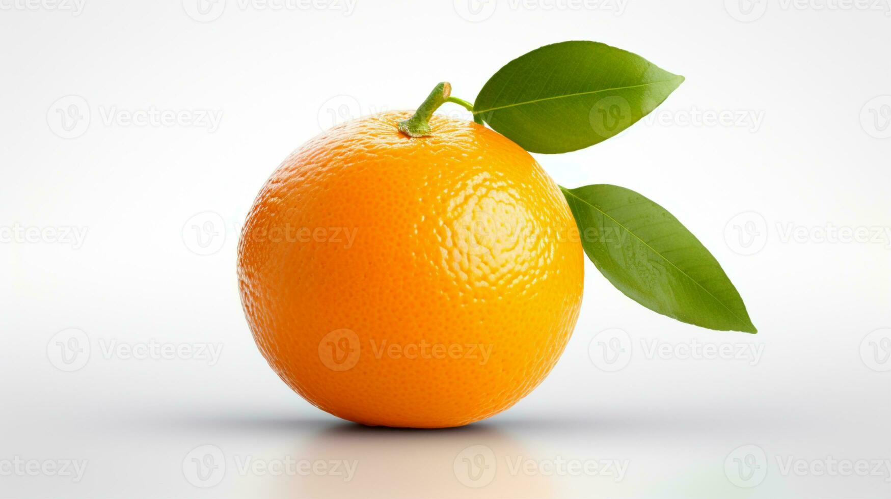 laranja fruta isolado em branco fundo. todo laranja citrino fruta, ai generativo foto