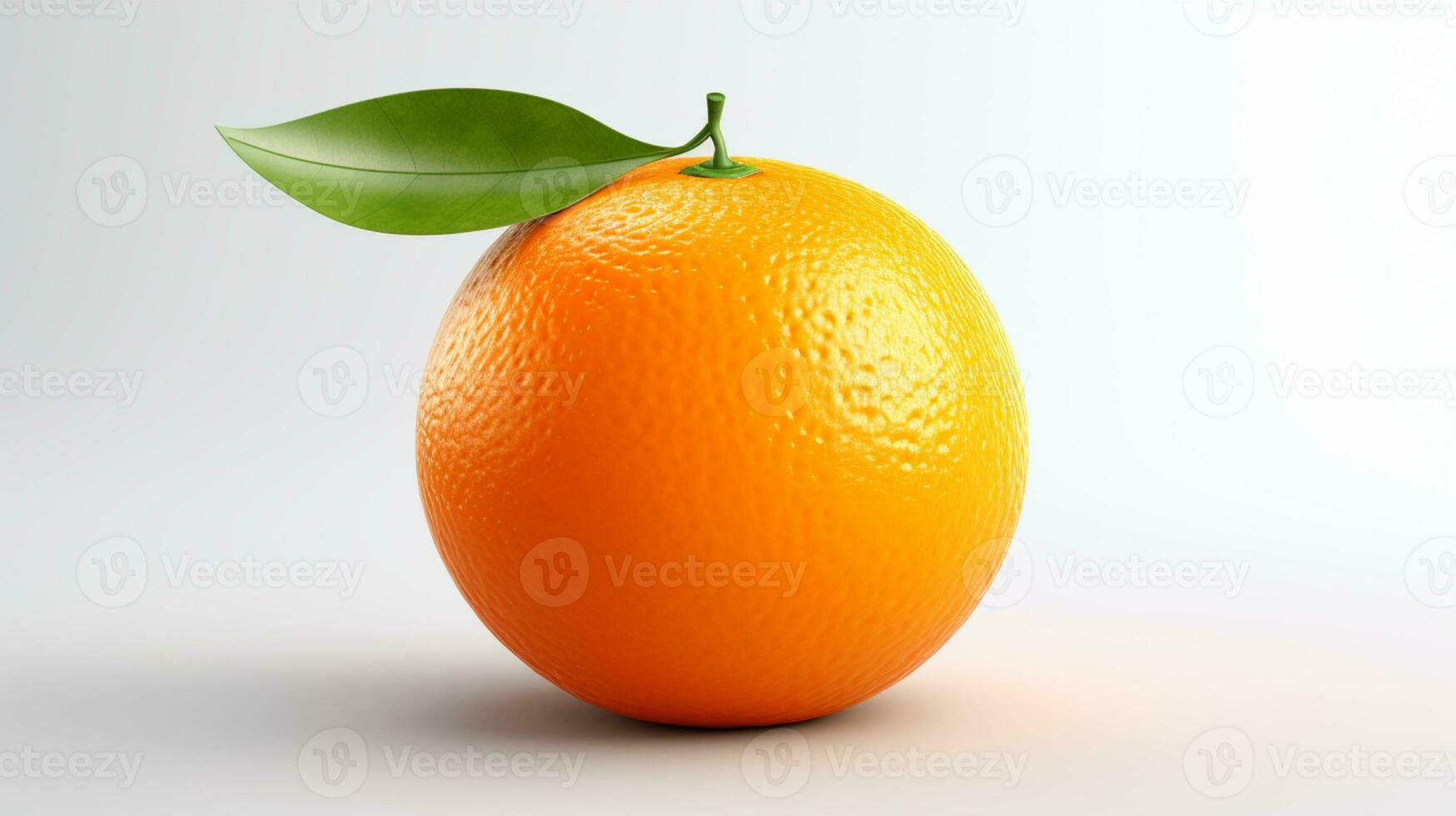 laranja fruta isolado em branco fundo. todo laranja citrino fruta, ai generativo foto