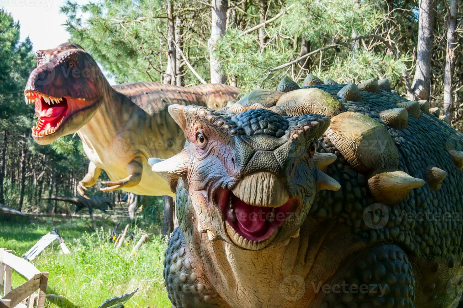 dino parque, dinossauro tema parque dentro Lourinha, Portugal foto