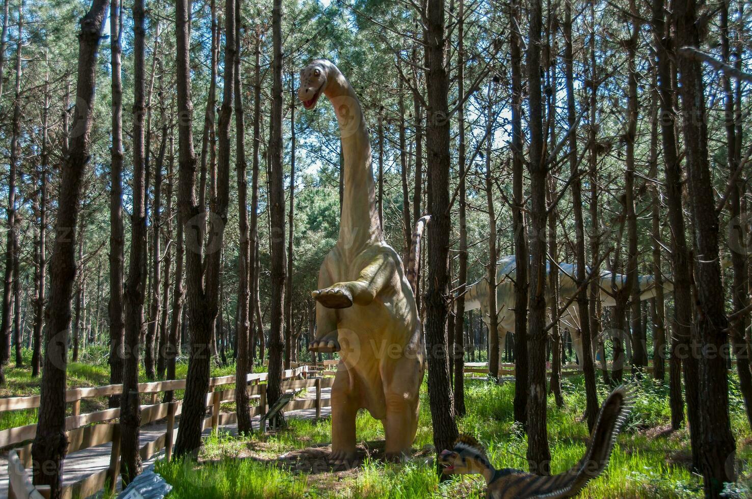 dino parque, dinossauro tema parque dentro Lourinha, Portugal foto