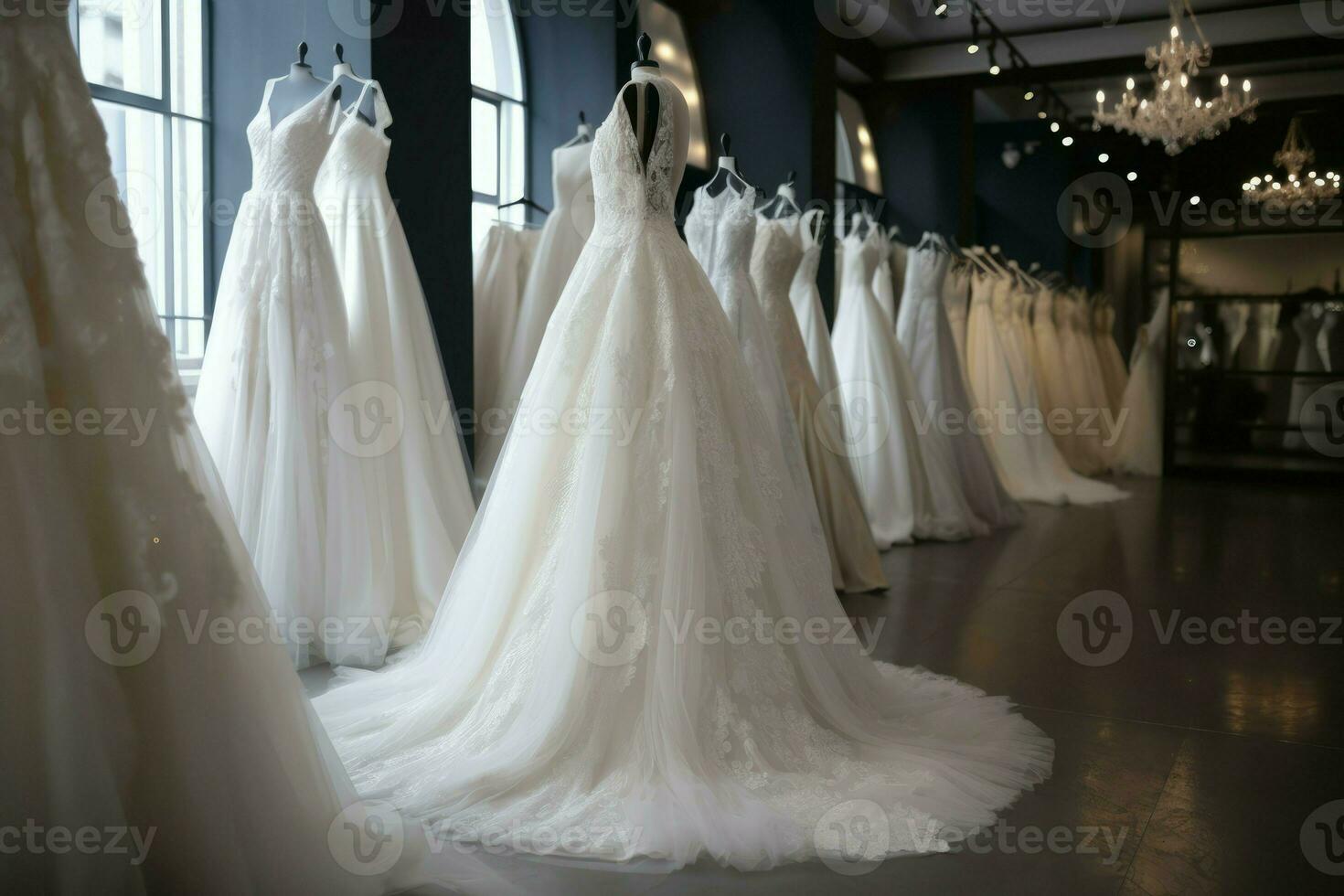 Casamento vestir fazer compras loja. gerar ai foto