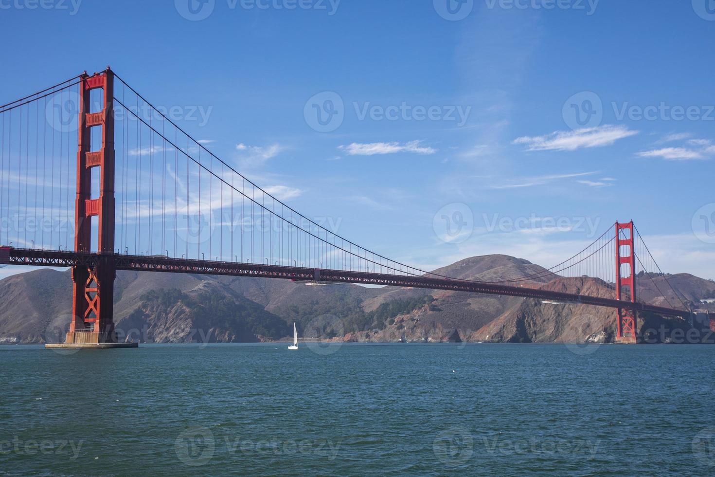 detalhe golden gate, san francisco foto