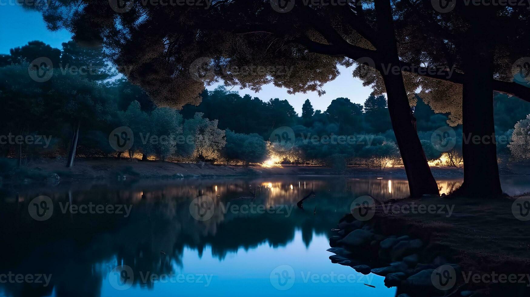 lindo natureza e espaço mundo foto