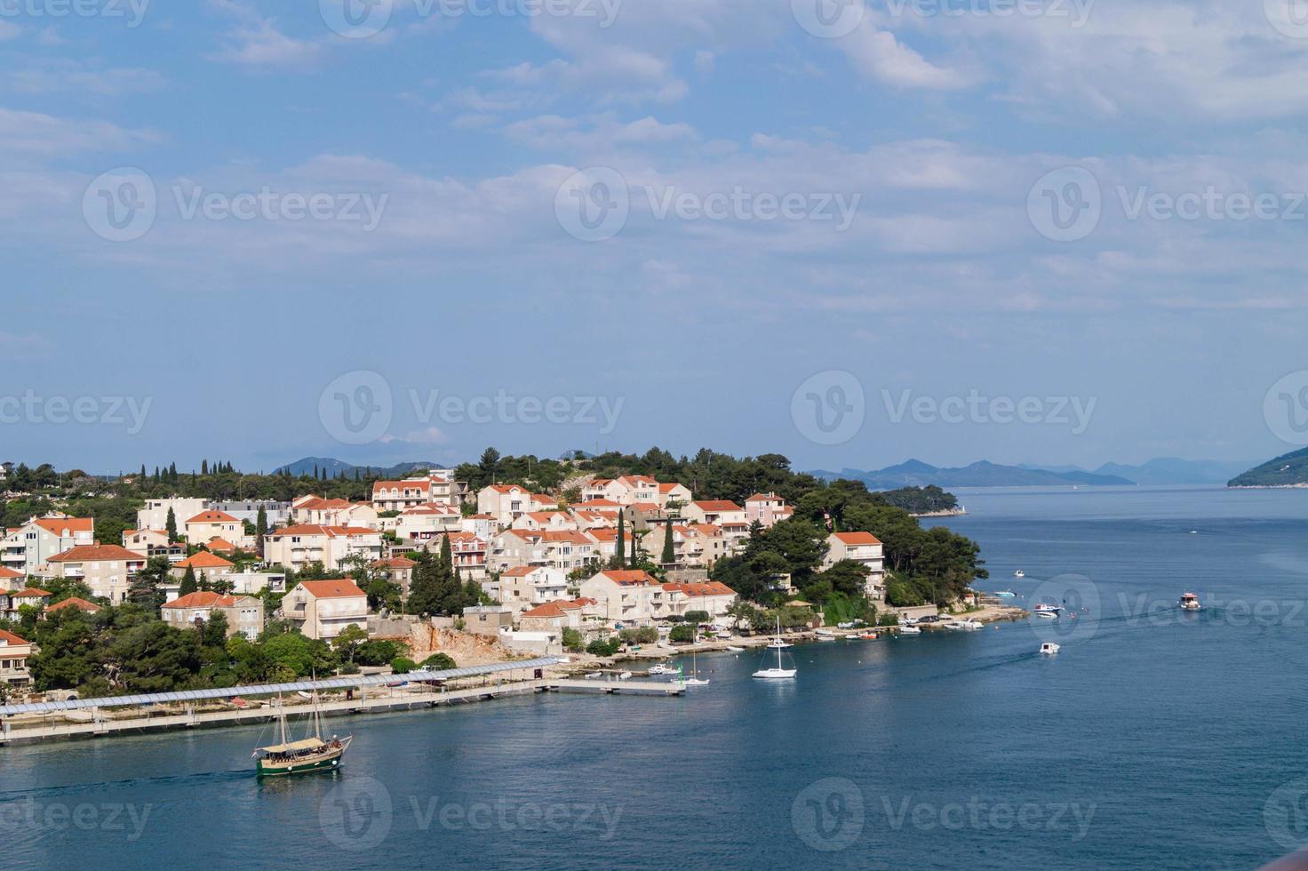 o novo porto de dubrovnik foto