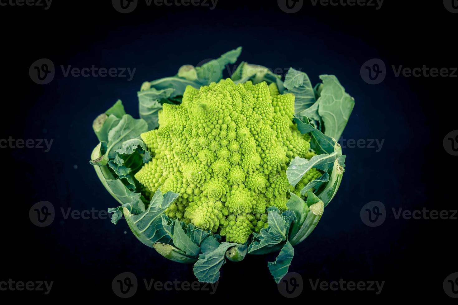 romanesco, a couve-flor verde italiana foto