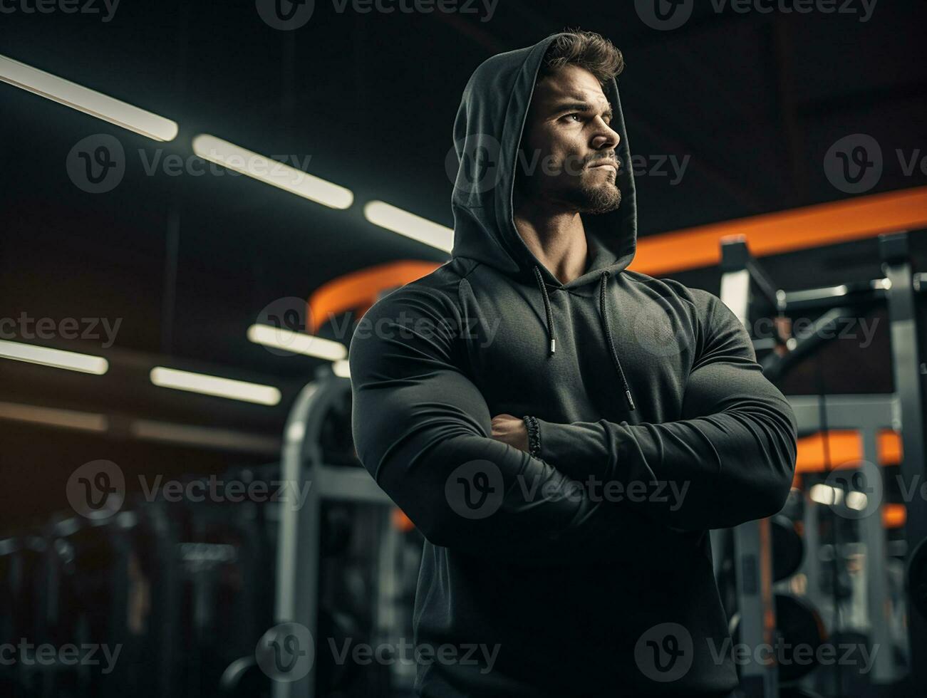 ai generativo Academia musculação ginástica foto