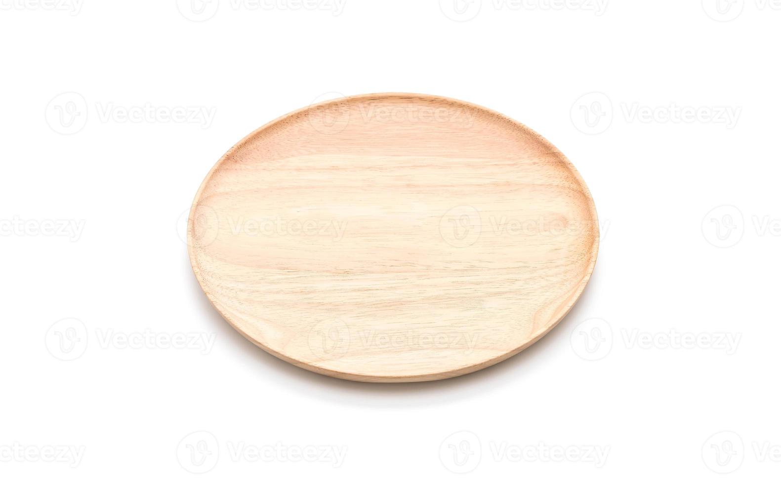 placa de madeira em fundo branco foto