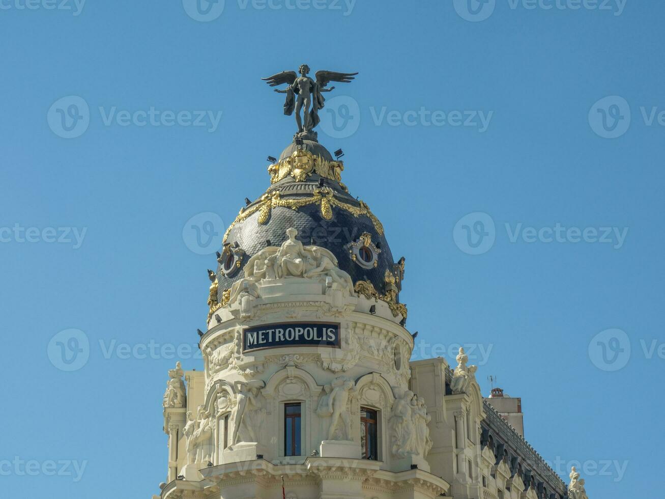 a cidade od madri foto