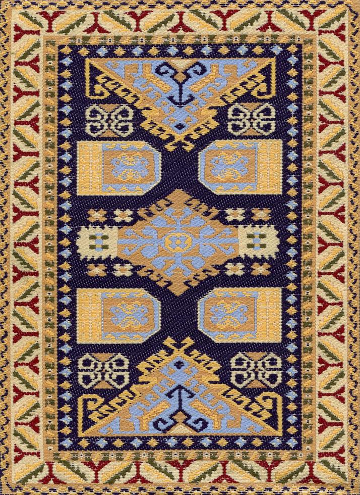 tapete de desenho de tecido tradicional asiático foto