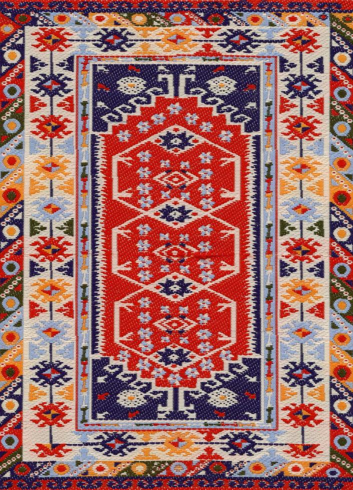 tapete de desenho de tecido tradicional asiático foto