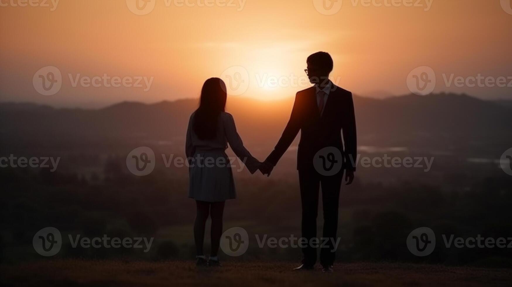 o negócio pessoas tremendo mãos, trabalho em equipe, acabamento acima uma reunião, negociações estavam com sucesso. generativo ai. foto