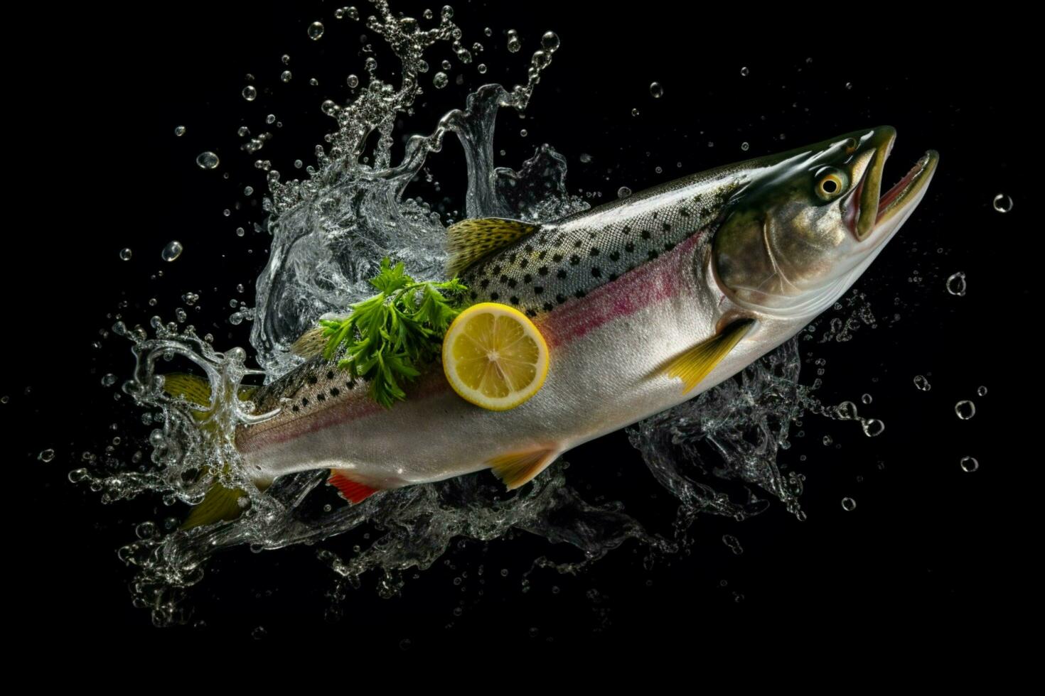 uma velozes obturador Rapidez Comida fotografia crio uma dina foto