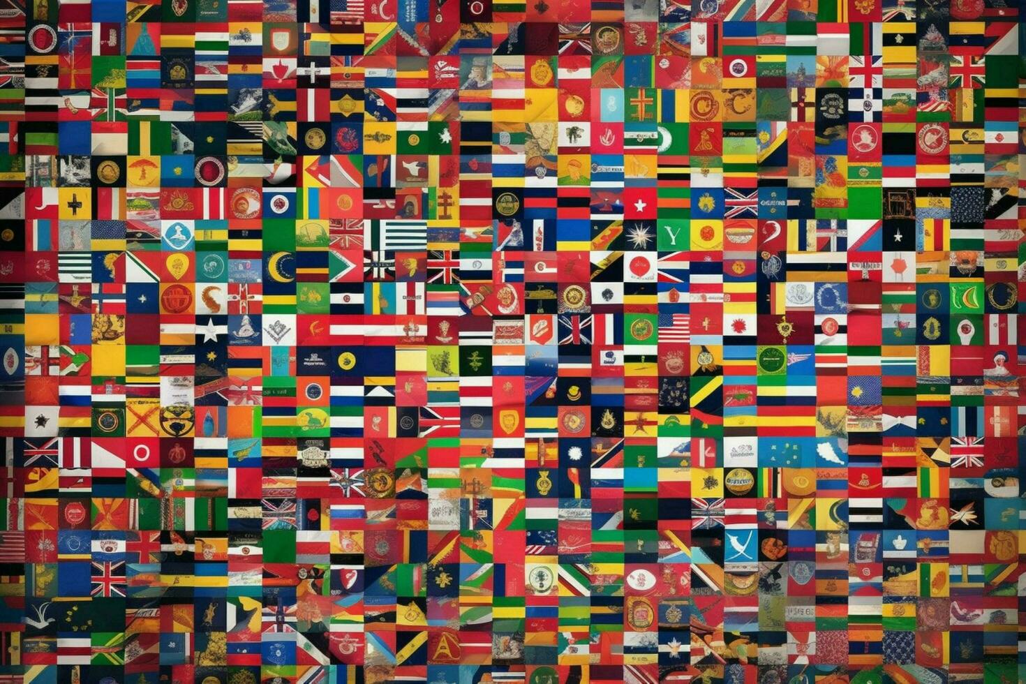 todos países bandeira foto