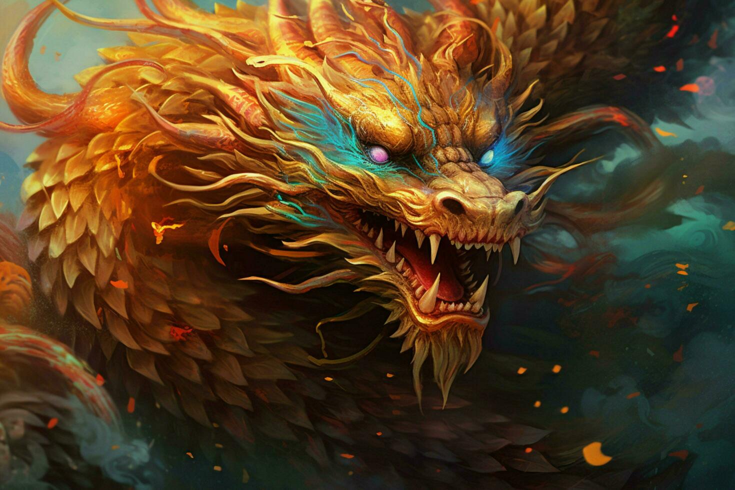 chinês Dragão imagem hd foto