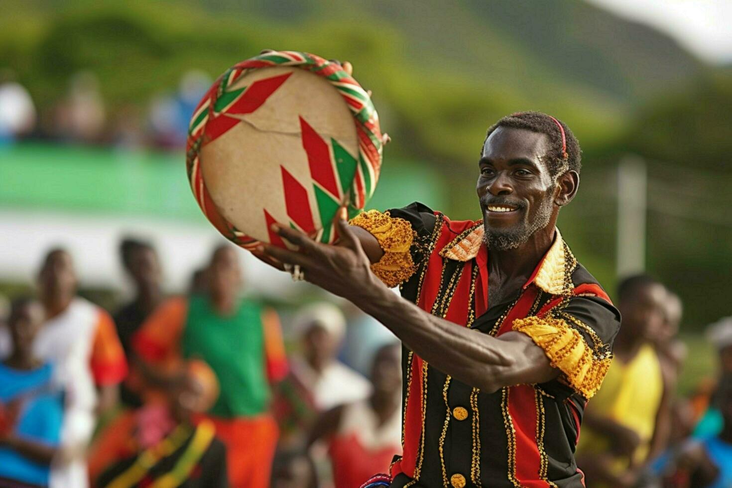 nacional esporte do santo kitts e nevis foto