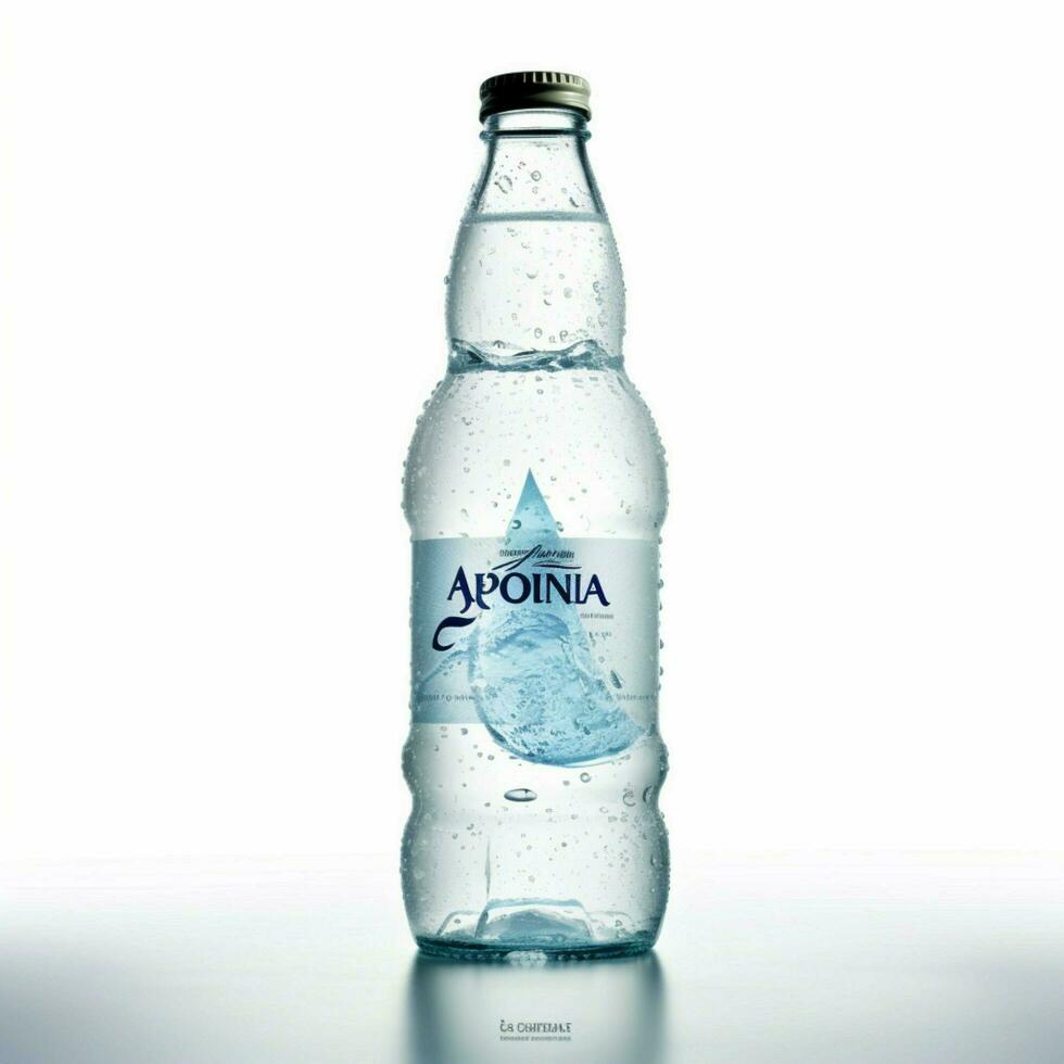 aquafina com transparente fundo Alto qualidade ultra foto