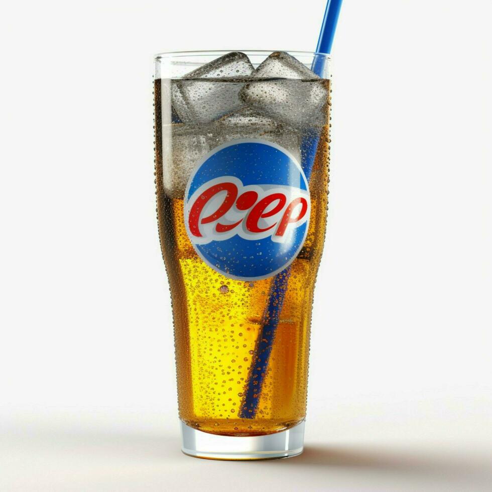 Pepsi perfeito com branco fundo Alto qualidade foto