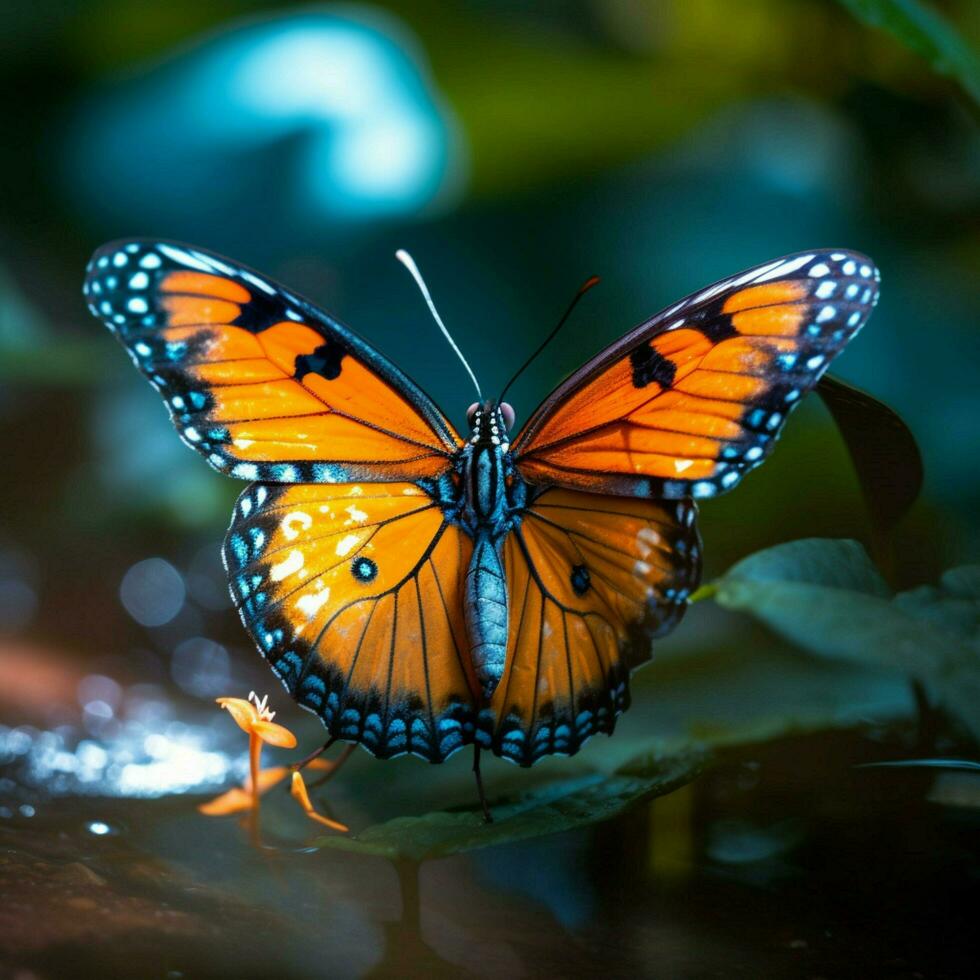 borboleta Alto qualidade 4k ultra hd hdr foto