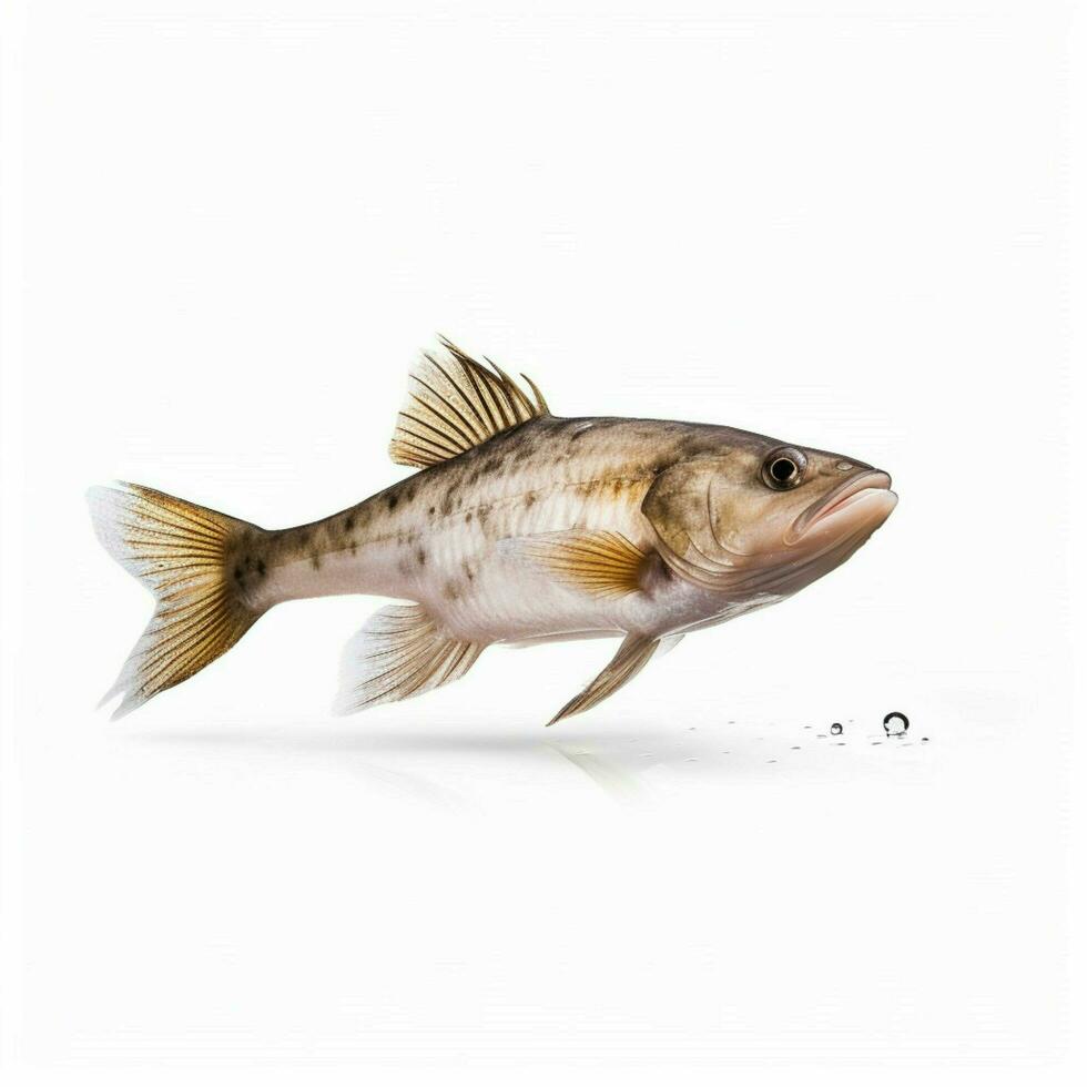 peixe-gato com transparente fundo Alto qualidade ultra hd foto