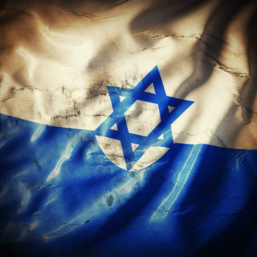 bandeira do Israel Alto qualidade 4k ultra h foto