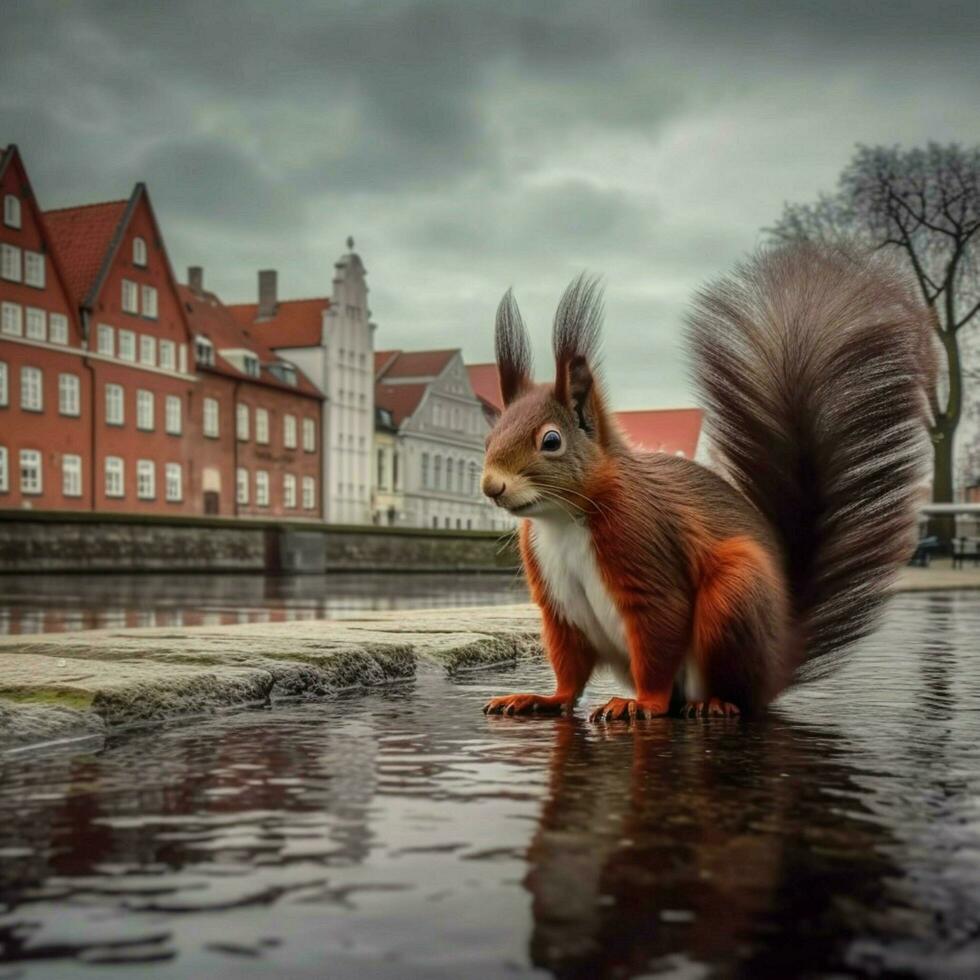 nacional animal do Brunswick e Luneburg Alto q foto