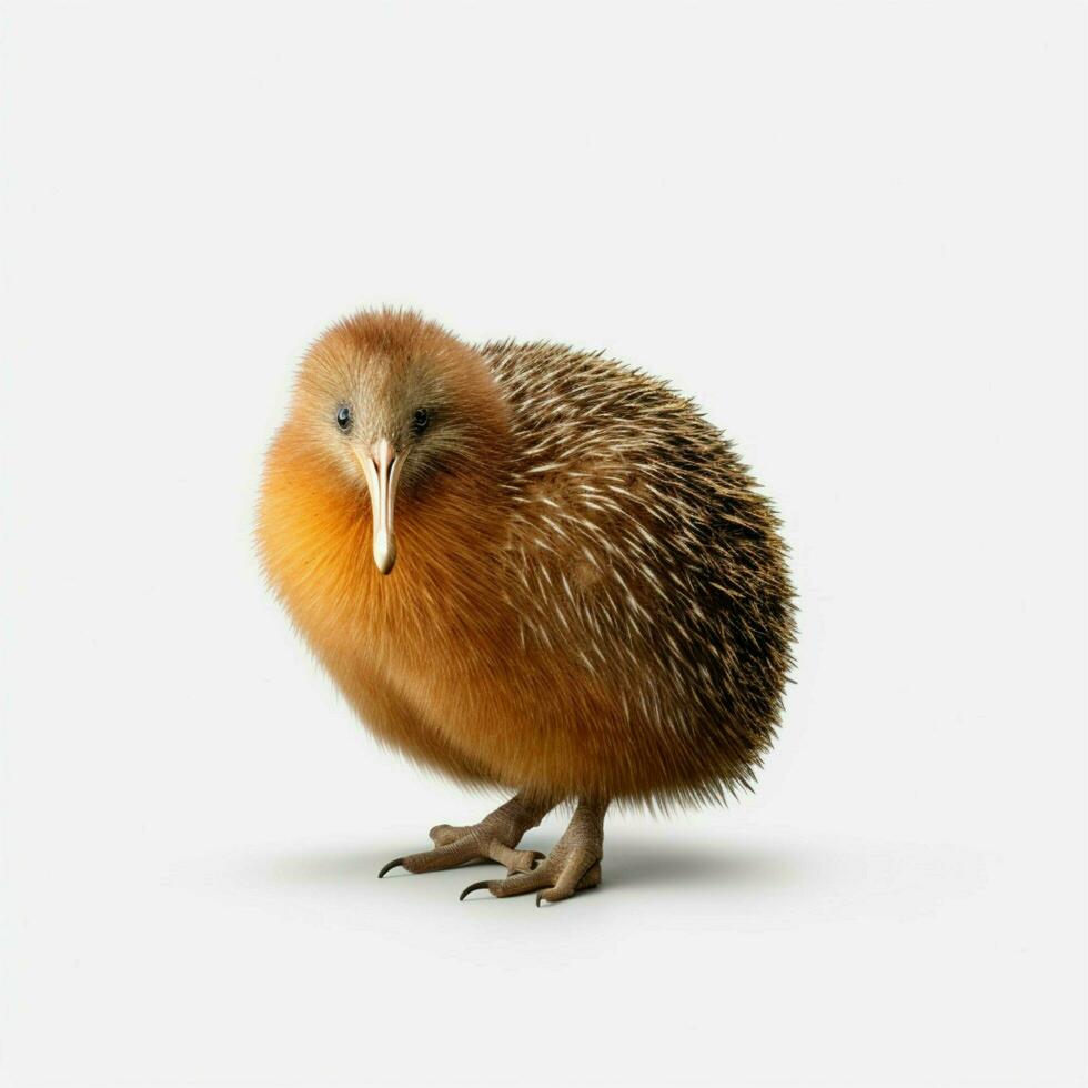 foto do kiwi com não fundo com branco fundo