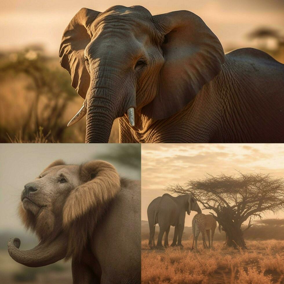 produtos tiros do África Alto qualidade 4k ultra hd foto