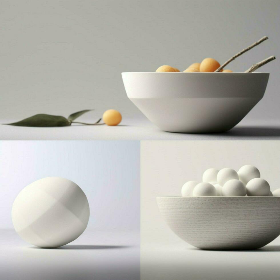 produtos tiros do fechar - acima branco minimalista costas foto