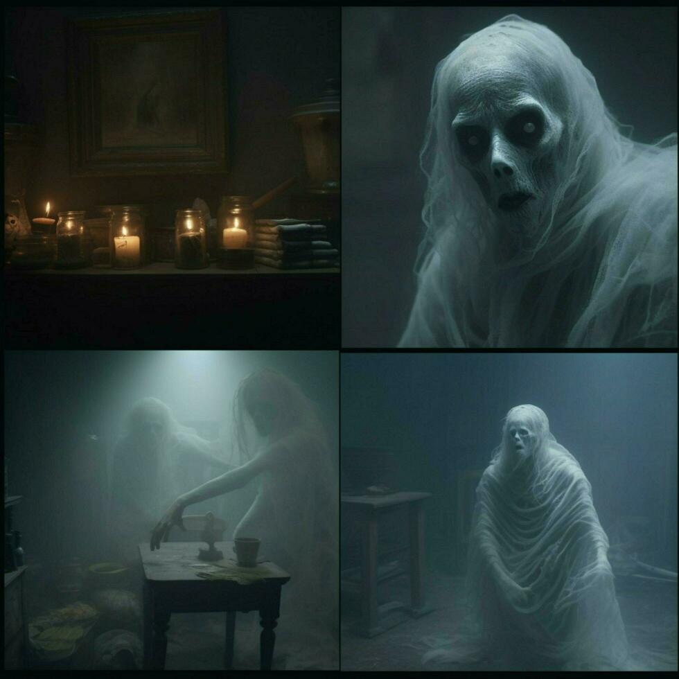 produtos tiros do fantasma Alto qualidade 4k ultra hd foto