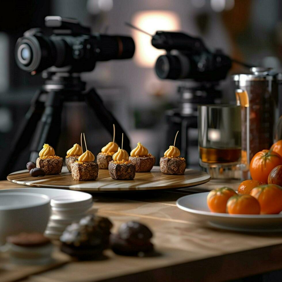 produtos tiros do fotorrealista profissional Comida foto