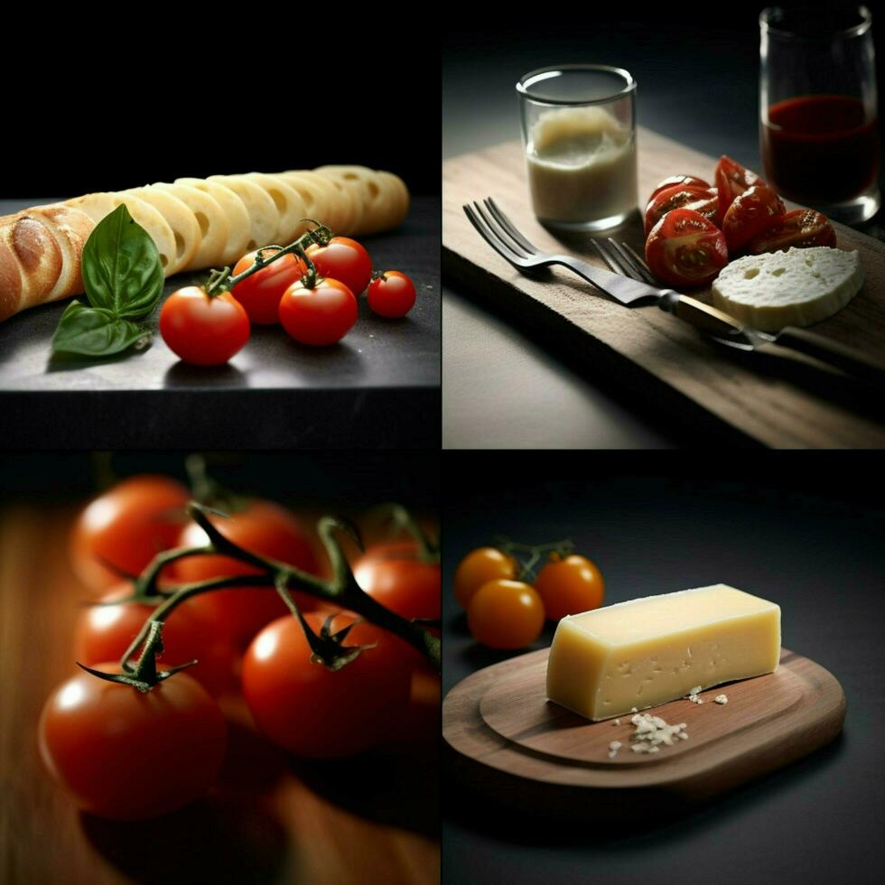 produtos tiros do fotorrealista profissional Comida foto