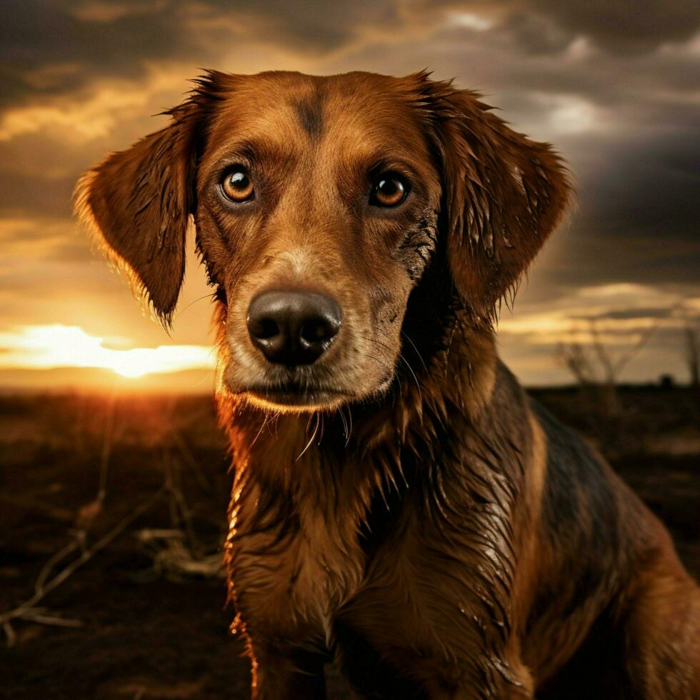 cachorro Alto qualidade hdr 16k ultra hd foto