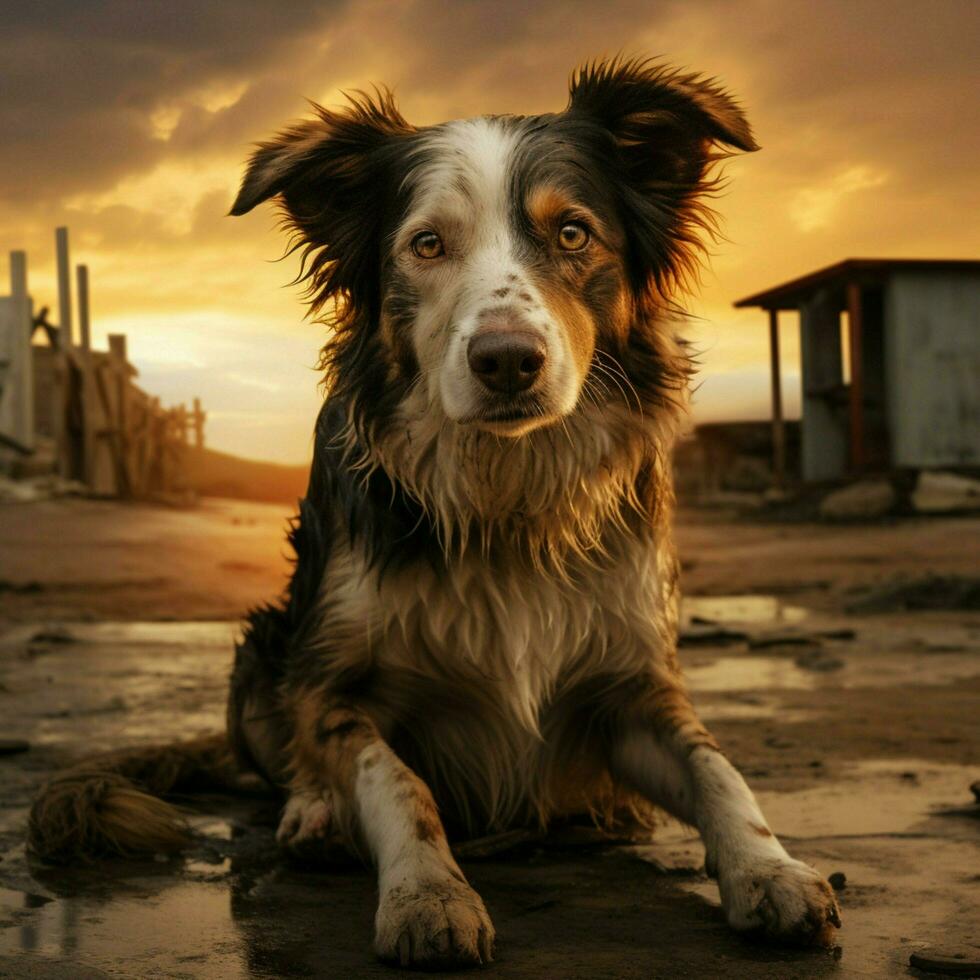 cachorro Alto qualidade hdr 16k ultra hd foto