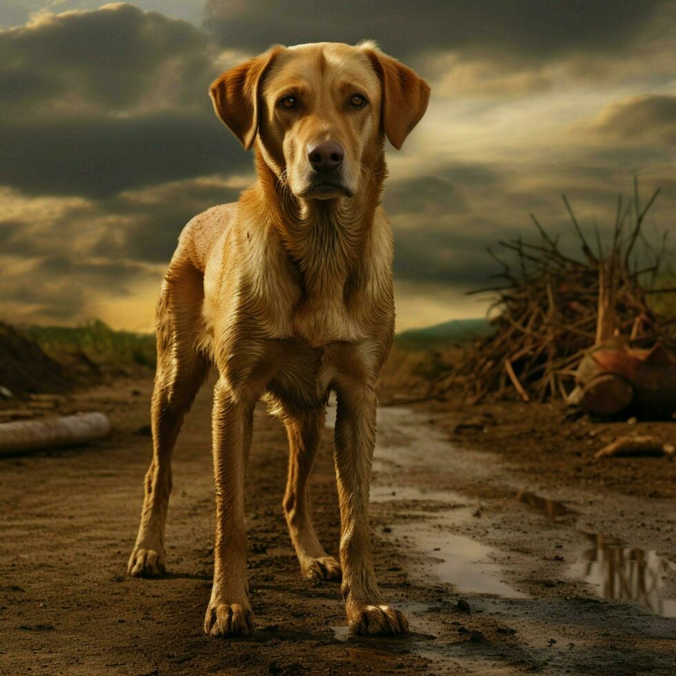 cachorro Alto qualidade hdr 16k ultra hd foto