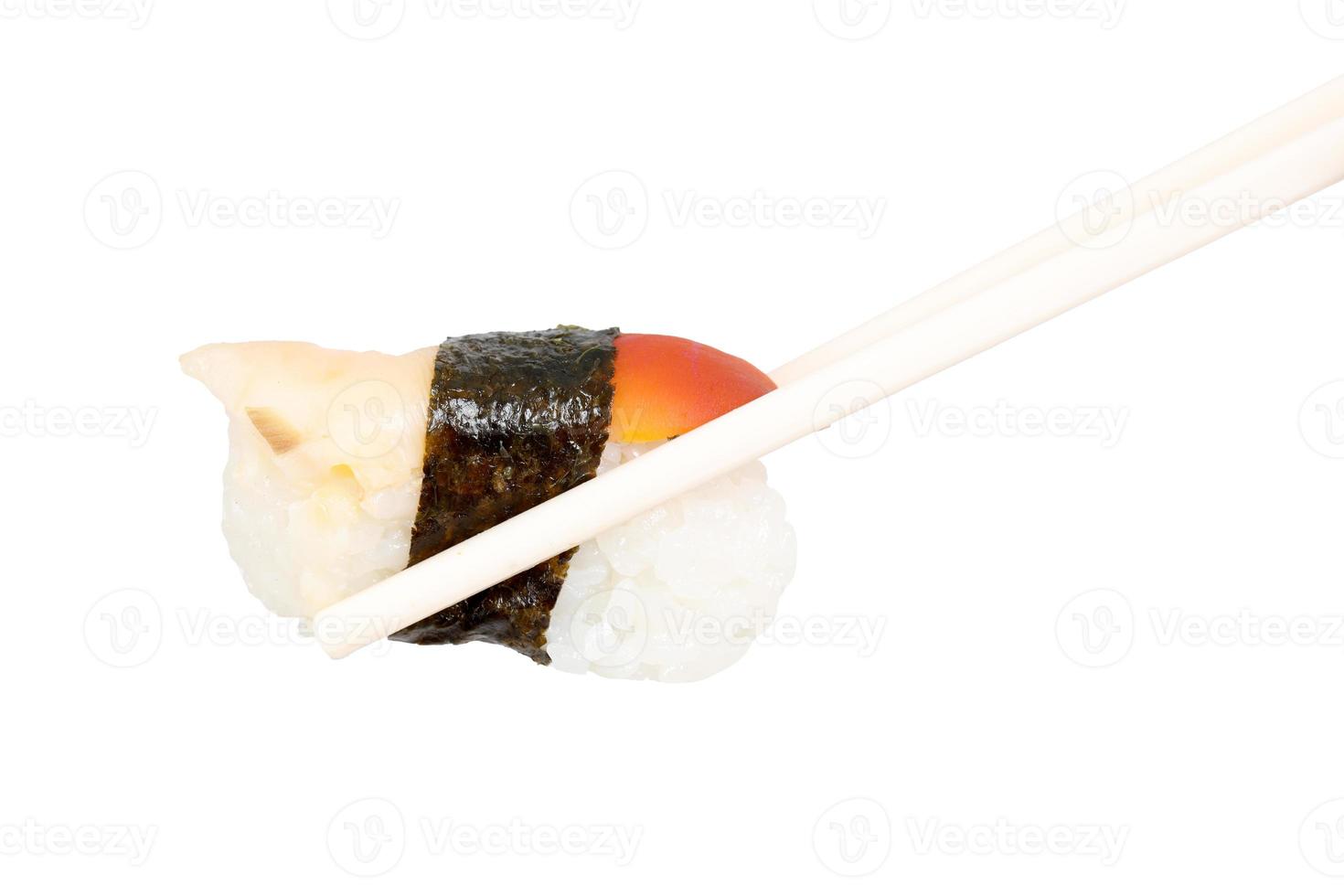 deliciosa comida japonesa foto