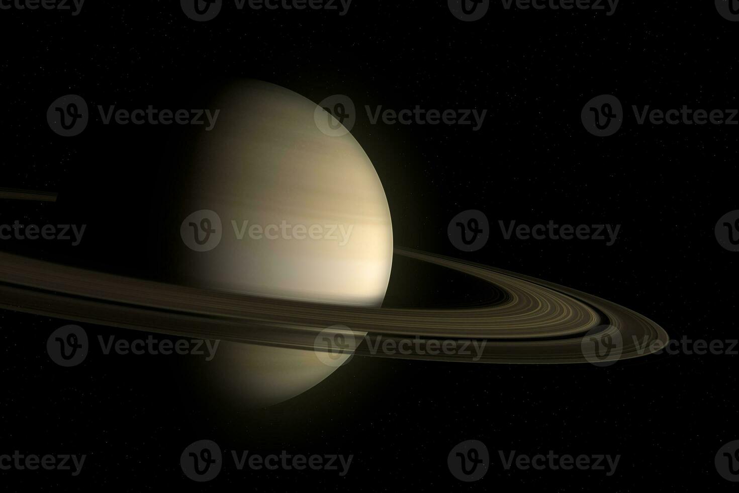 planeta Saturno - sistema solar foto