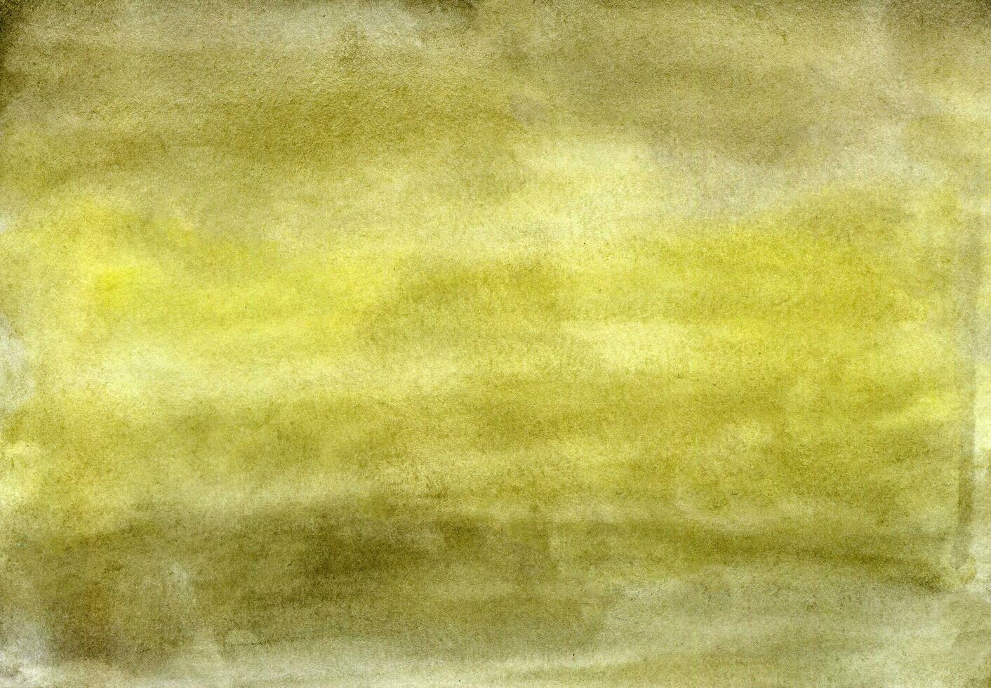 fundo aquarela verde-amarelo desenhado à mão foto