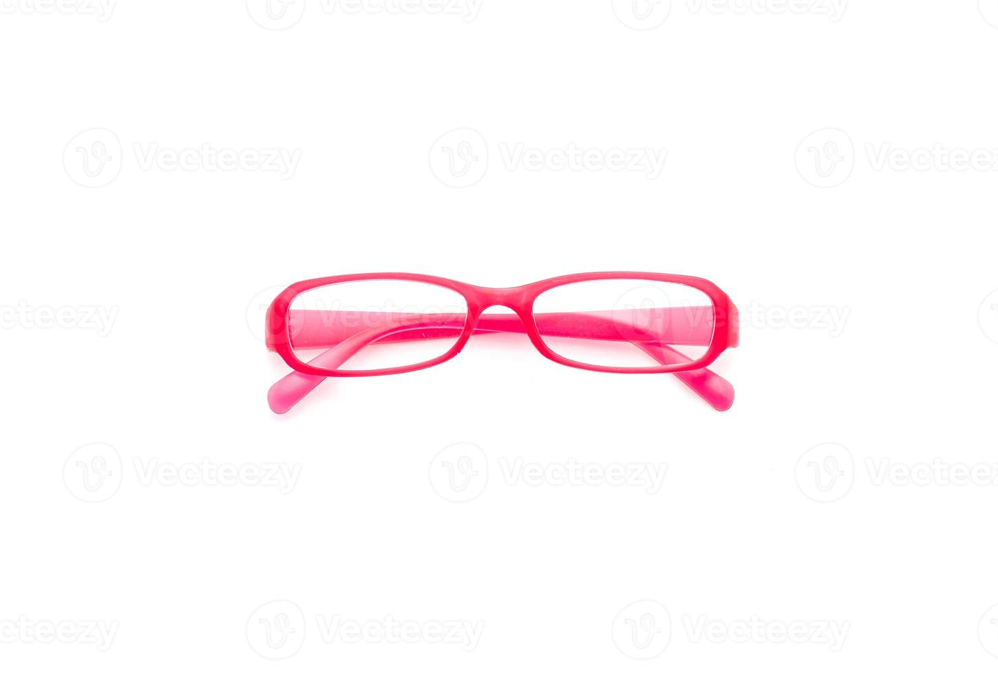 óculos, óculos ou óculos em fundo branco foto