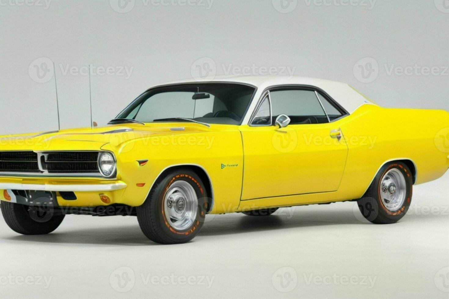 1966 Plymouth barracuda carro. ai generativo pró foto