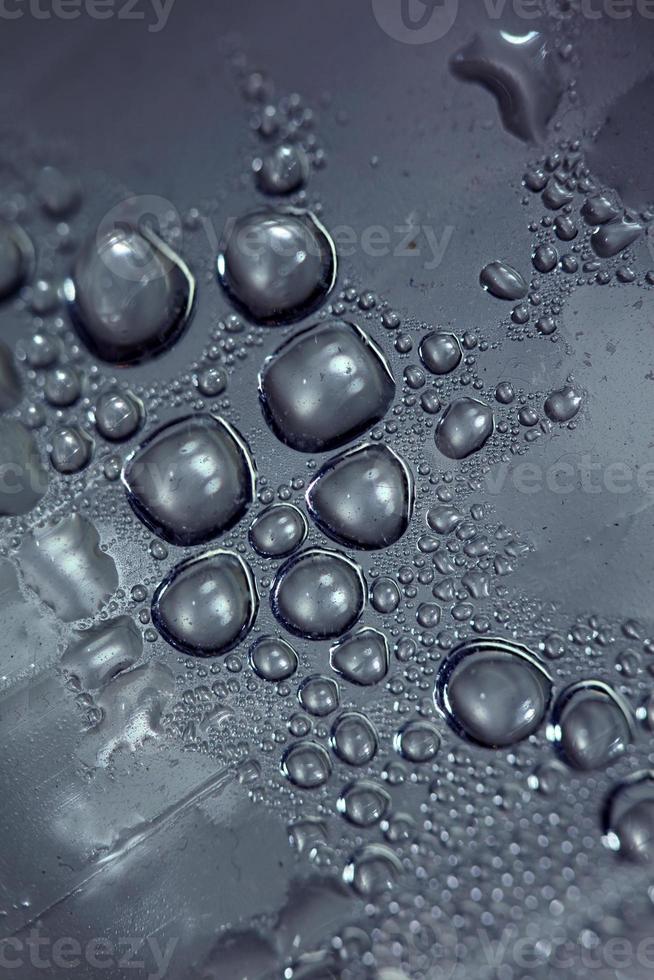 gotas de água fundo macro impressões modernas de alta qualidade foto