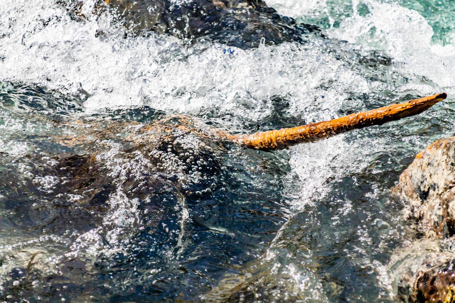riacho da catarata. yoho national park. columbia britânica, canadá. foto