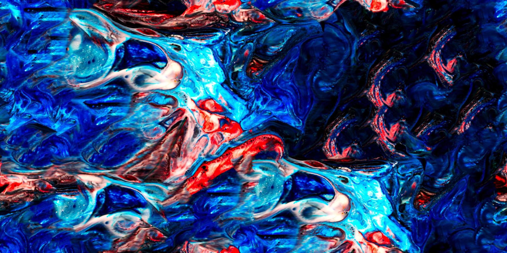pintura colorida abstrata surreal de fundo sem emenda e tileable foto