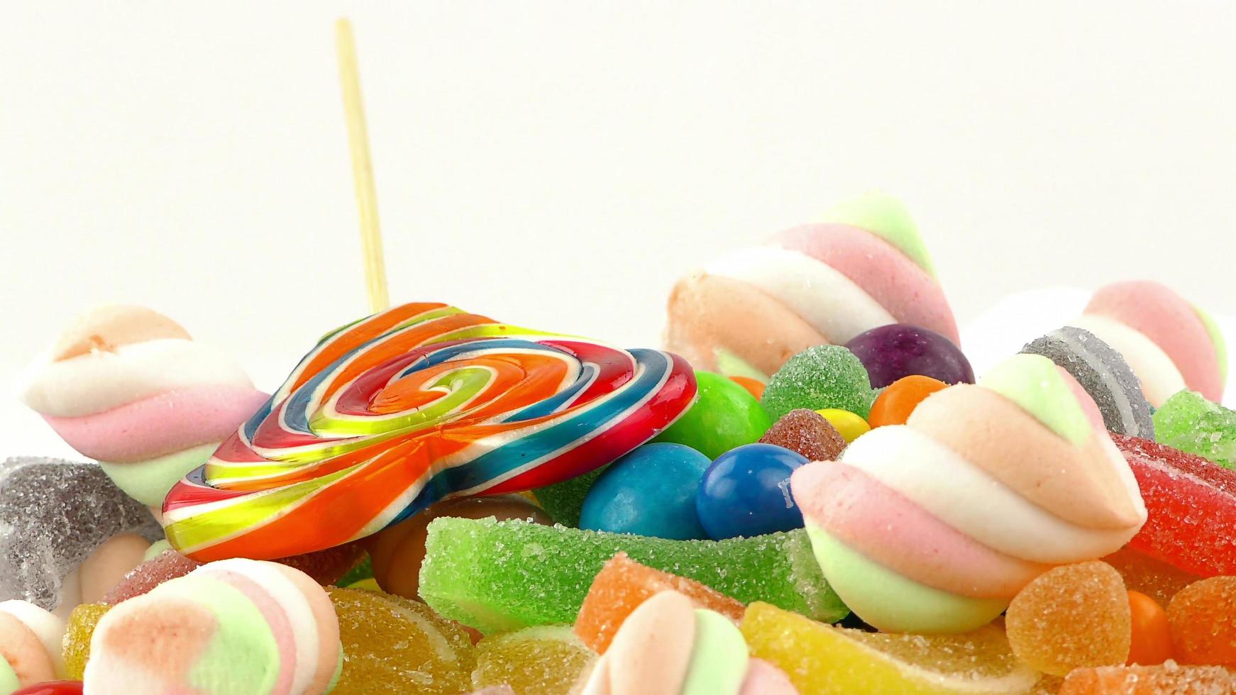 doce doce gelatina pirulito foto