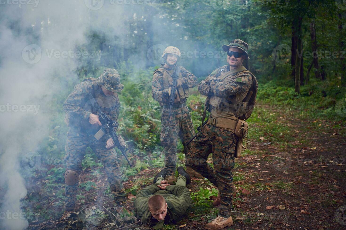 soldado dentro uma missão foto