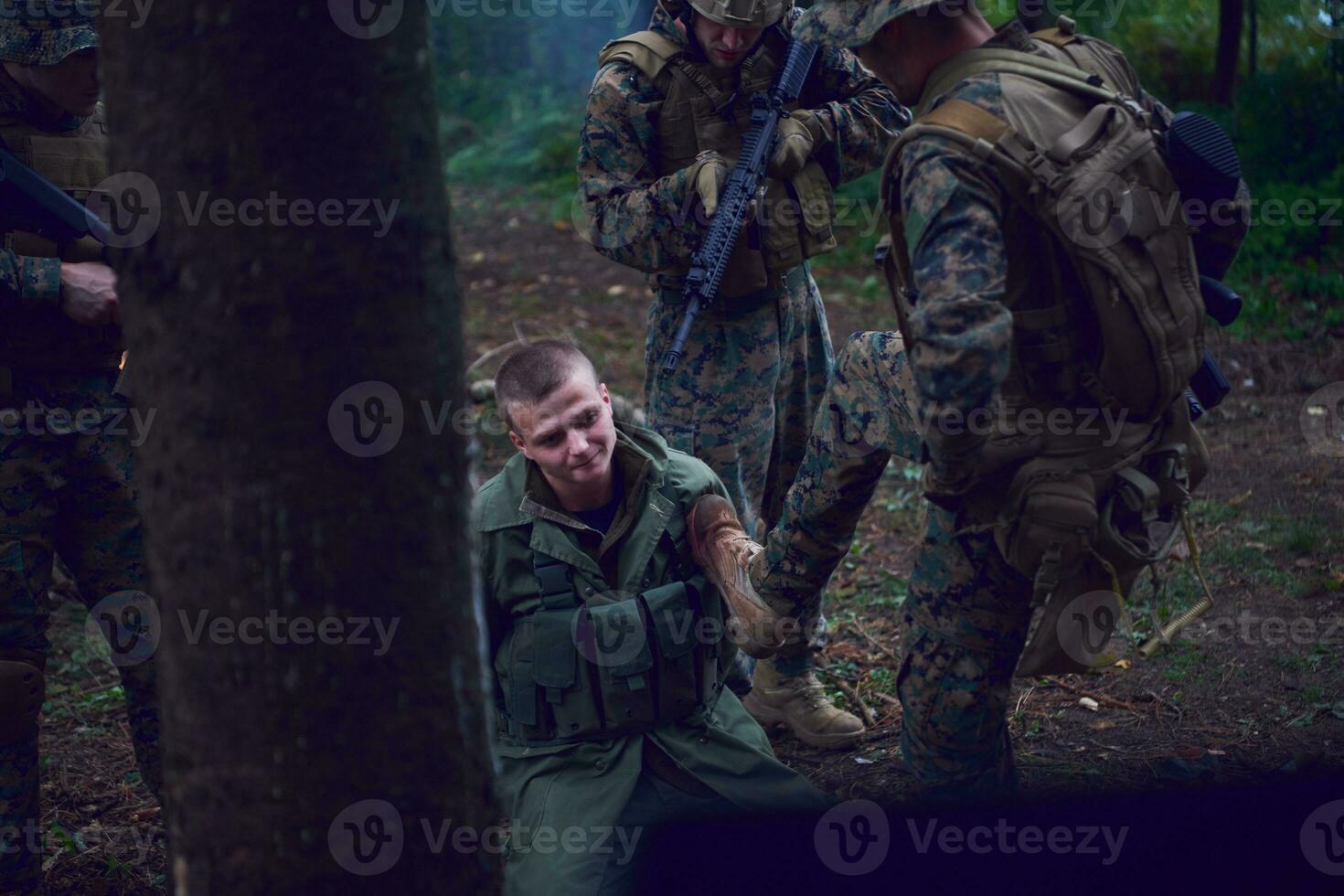 soldado dentro uma missão foto