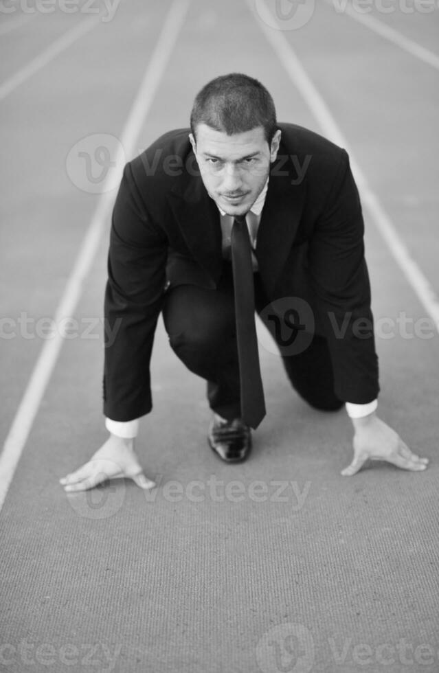 homem de negócios no esporte foto