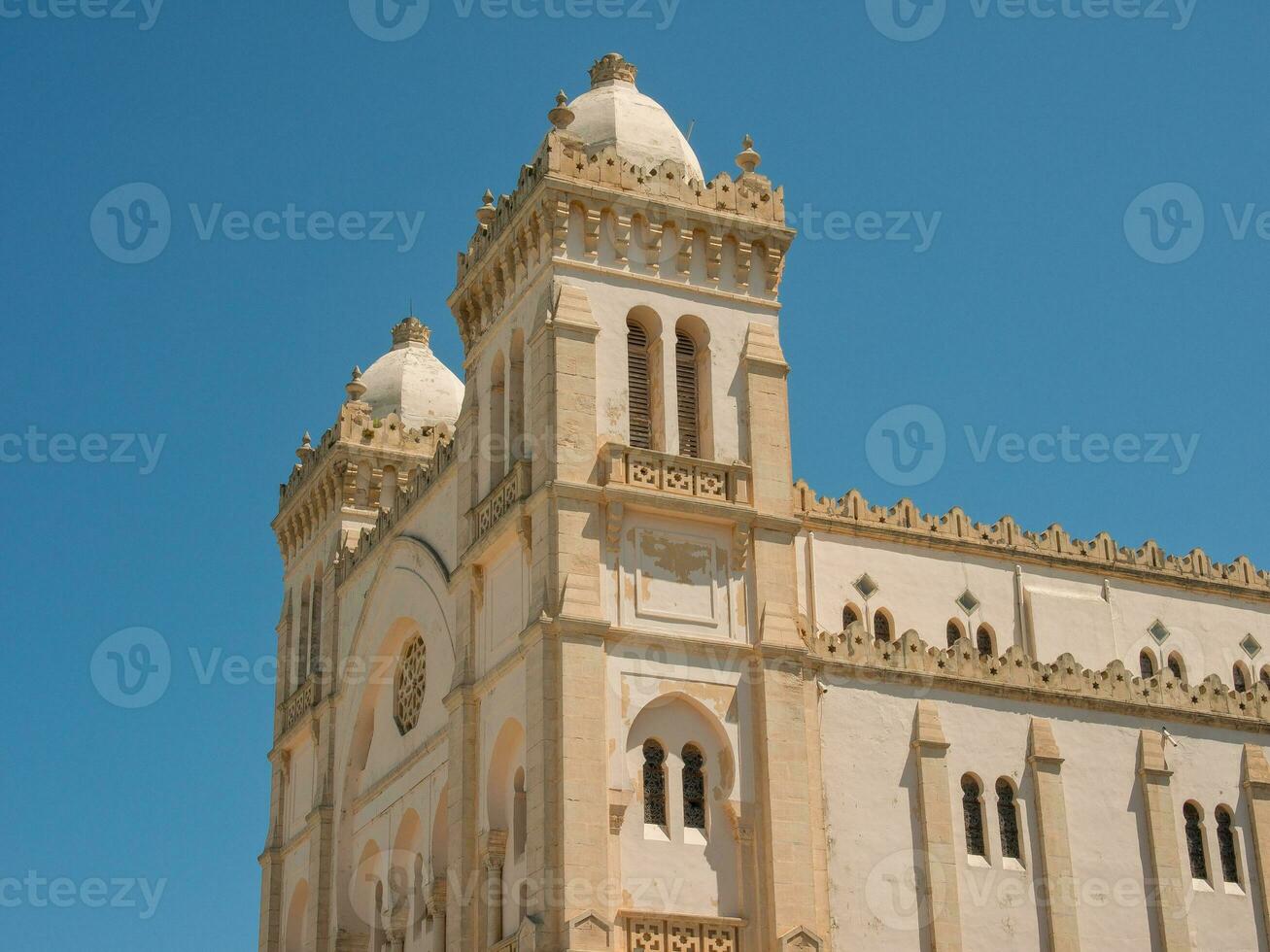 a cidade do tunis dentro África foto